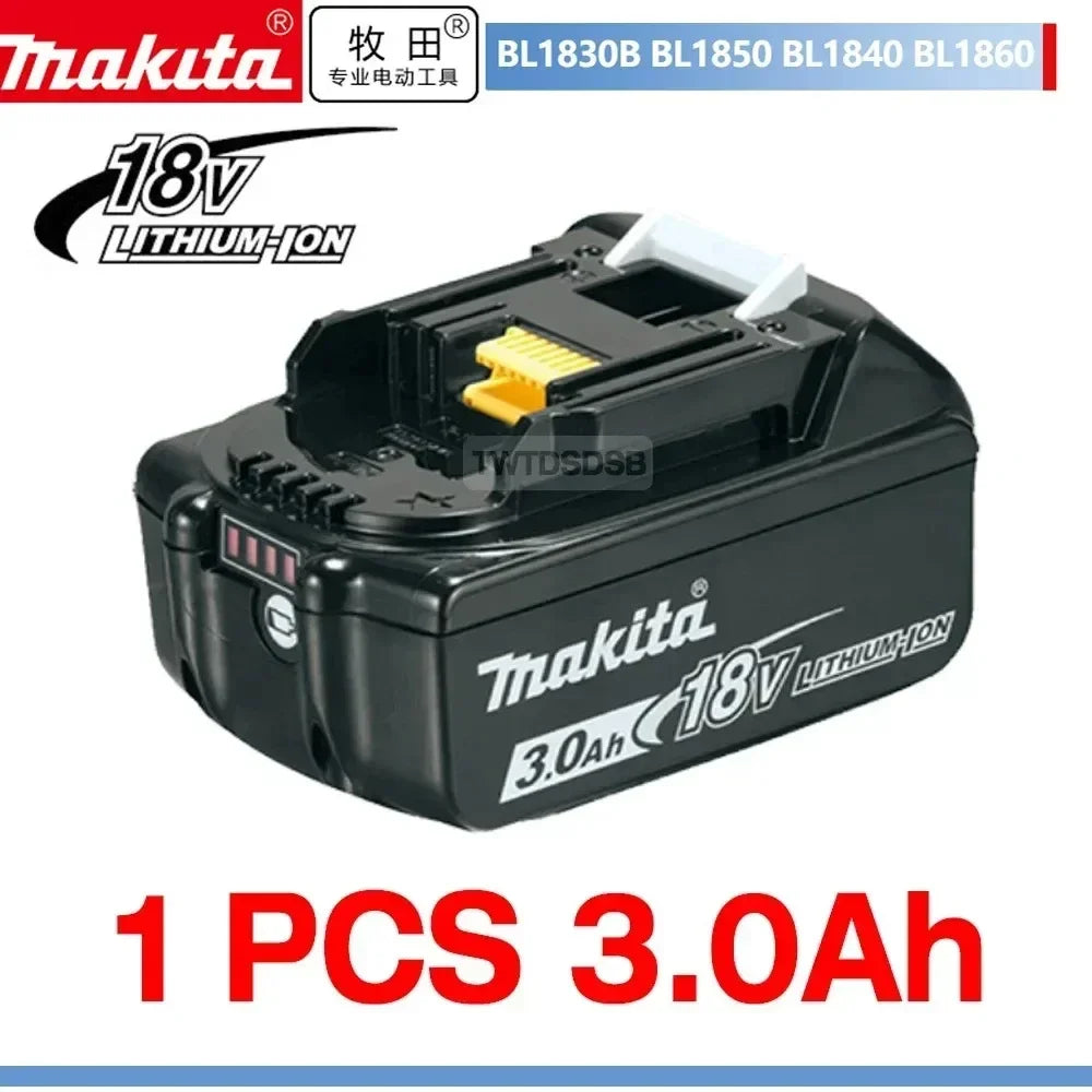 100% Genuine/Original Makita 18v battery bl1850b BL1850 bl1860 bl 1860 bl1830 bl1815 bl1840 LXT400 6.0Ah for makita tools drill