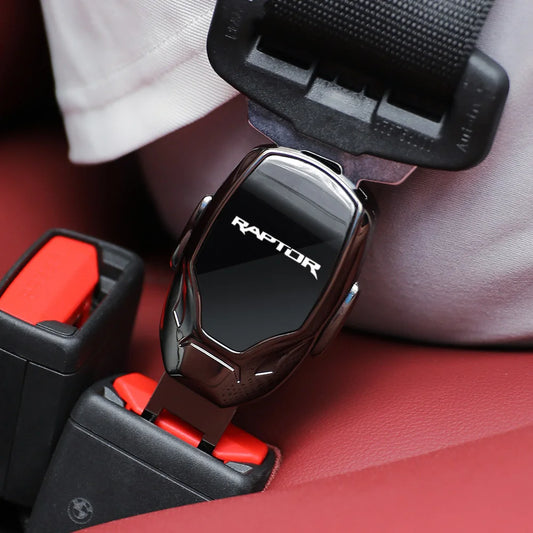 Car seat belt locker carabiner extender insurance belt insert buckle For Ford Raptor F150 fx4