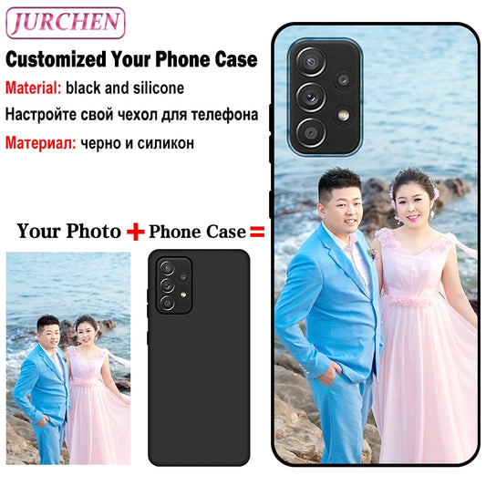 Custom Photo Case For Samsung Galaxy A15 A14 A12 A13 A11 A22 A23 A24 A25 A32 A33 A34 A35 A52 A53 A54 A55 A73 A22S A52S 5G Cover