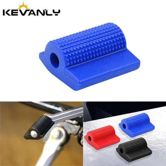 1/2pcs Motorcycle Shift Gear Lever Pedal Rubber Cover Shoe Protector Foot Peg Toe Gel for Kawasaki Honda Yamaha Moto Accessories