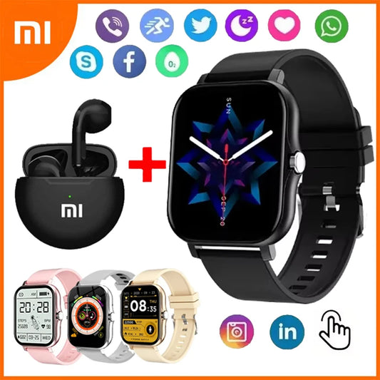 Xiaomi Smart Watch Women Men Lady Gift Sport Fitness Watches Heart Rate Monitor Waterproof Smartwatch