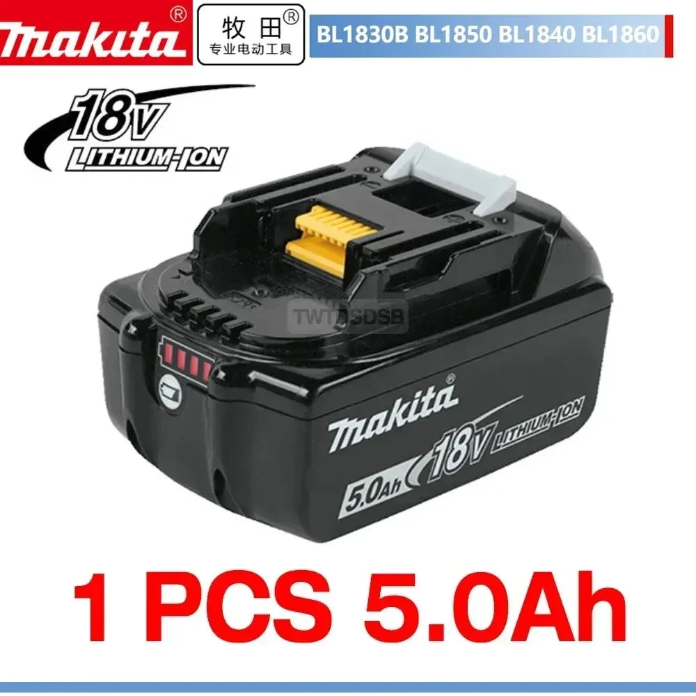 100% Genuine/Original Makita 18v battery bl1850b BL1850 bl1860 bl 1860 bl1830 bl1815 bl1840 LXT400 6.0Ah for makita tools drill