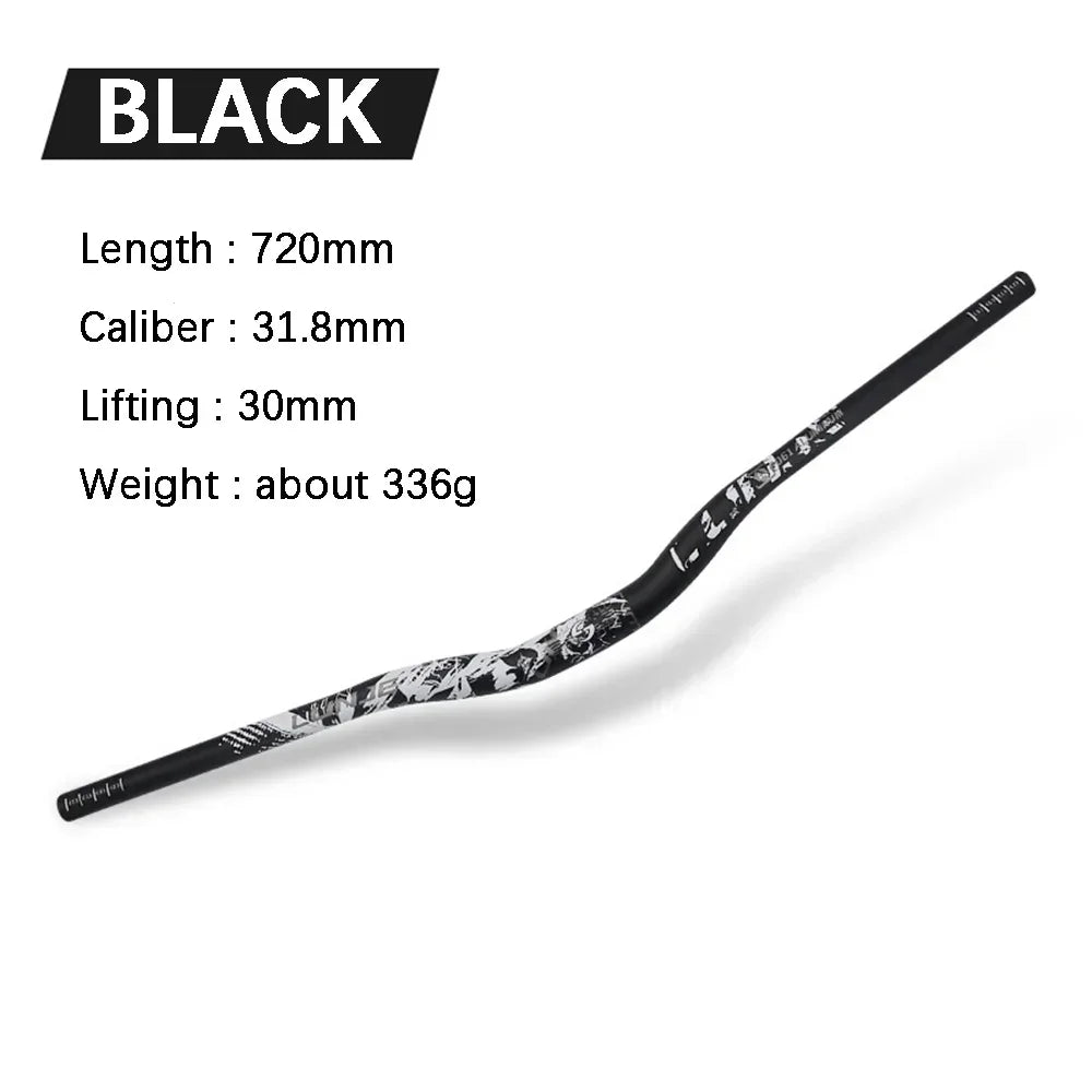 MTB Bicycle Swallow-shaped Handlebar,31.8*720/780MM,Ultralight Bike Handle Accessories,BMX Mountain Road Cycling Parts